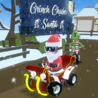 Grinch Chase Santa img