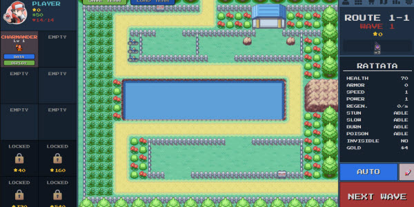 pokepath td screenshot 